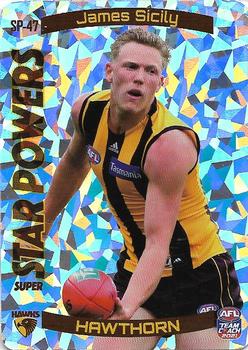 2021 Team Coach AFL - Star Powers Silver #SP-47 James Sicily Front